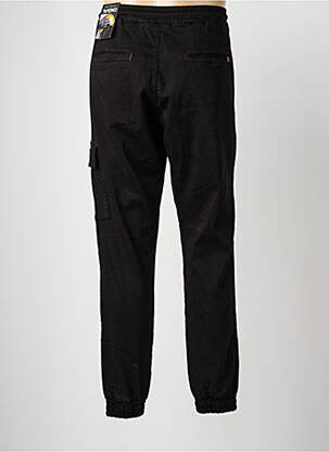 Pantalon cargo talie elastică mărime normală negru BENSON & CHERRY bărbat