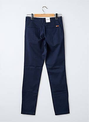 Pantalon chino țesătură poplin mărime normală albastru JACK & JONES bărbat
