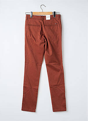 Pantalon chino țesătură poplin mărime normală portocalie JACK & JONES bărbat