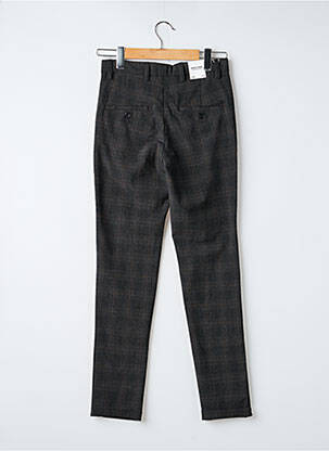 Pantalon chino țesătură melanj mărime normală gri JACK & JONES bărbat