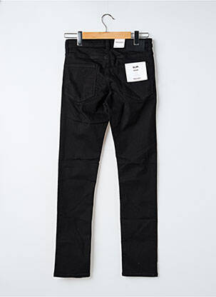Blugi cu croială slim închidere cu fermoar sub clapetă cu nasturi negru JACK & JONES bărbat