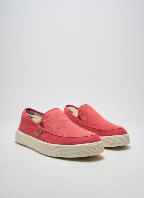 Mocasini vârf rotund vârf rotund roz HEY DUDE homme