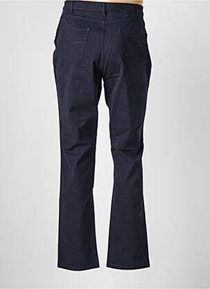 Pantalon slim talie elastică mărime normală albastru TBS femeie