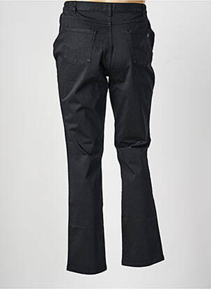 Pantalon slim talie elastică mărime normală negru TBS femeie