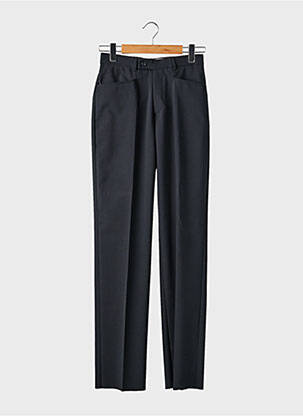 Pantalon drept țesătură crep talie înaltă negru GIANNI MARCO femeie