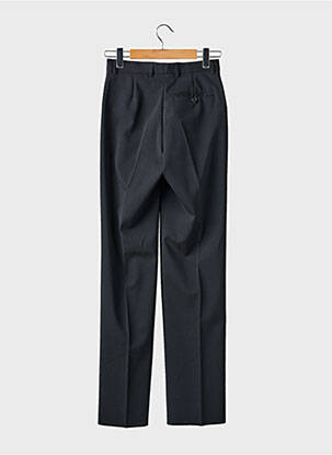 Pantalon drept țesătură crep talie înaltă negru GIANNI MARCO femeie