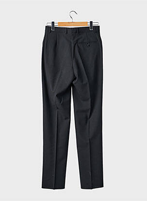 Pantalon drept talie cu cleme talie înaltă negru GIANNI MARCO femeie