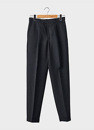 Pantalon drept țesătură crep talie înaltă negru GIANNI MARCO femeie