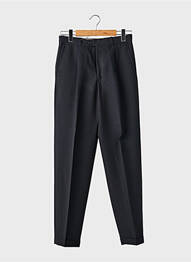 Pantalon drept talie înaltă talie înaltă negru GIANNI MARCO femeie