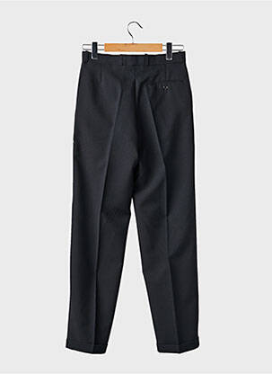 Pantalon drept țesătură crep talie înaltă negru GIANNI MARCO femeie