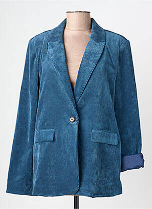 Sacou buzunare albastru MKT STUDIO femme
