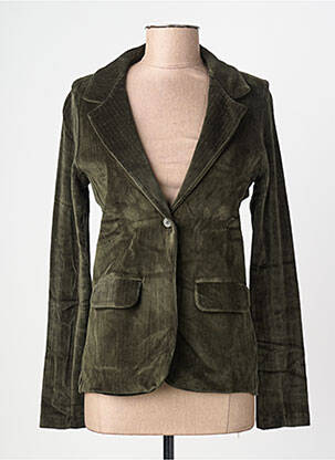 Sacou buzunare verde MAJESTIC FILATURES femeie