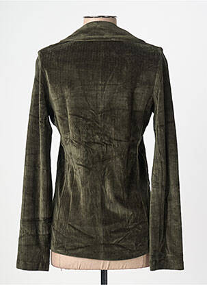 Sacou buzunare verde MAJESTIC FILATURES femeie