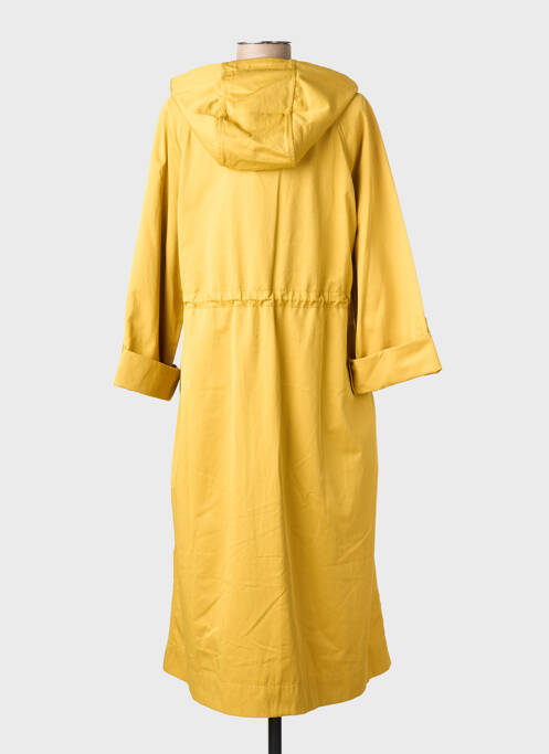 Parka mâneci lungi cu glugă galben ZILCH femme