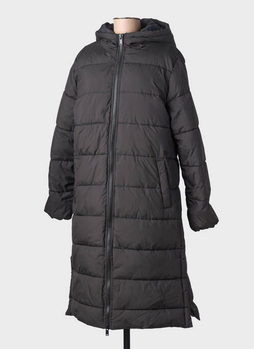 Geacă matlasată buzunare cu glugă negru INDI & COLD femme
