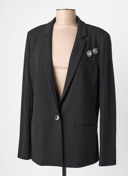Jachete casual epoleți negru FIVE femme