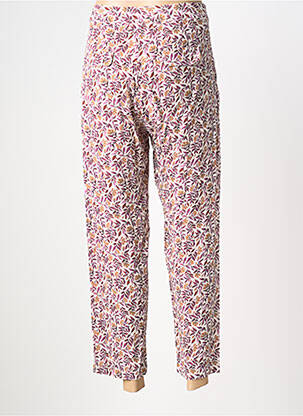 Pantalon 7/8 talie elastică violet INDI & COLD femeie