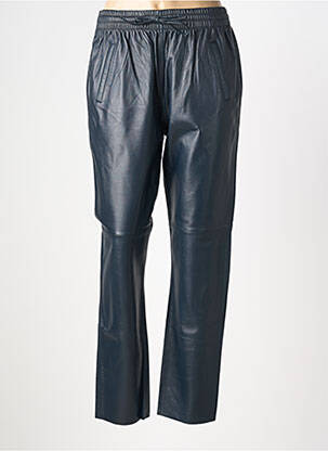 Pantalon slim talie elastică albastru OAKWOOD femeie