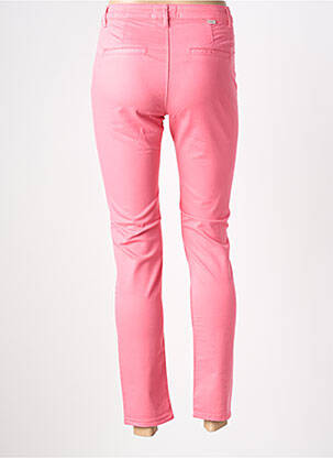 Pantalon slim buzunare roz HAPPY femeie