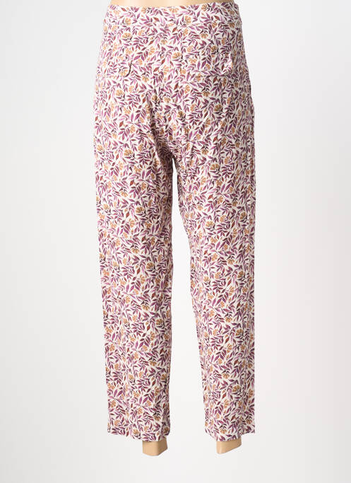 Pantalon 7/8 talie elastică violet INDI & COLD femme
