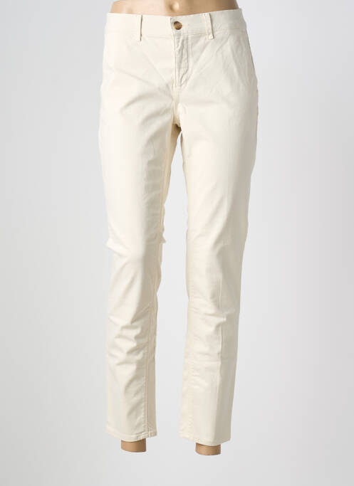 Pantalon slim buzunare bej HAPPY femme