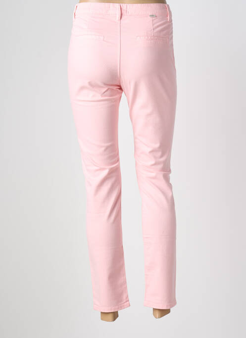 Pantalon slim buzunare roz deschis HAPPY femme