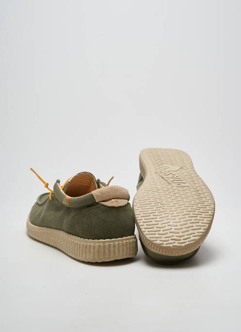 Adidași închidere elastică vârf rotund verde PITAS homme