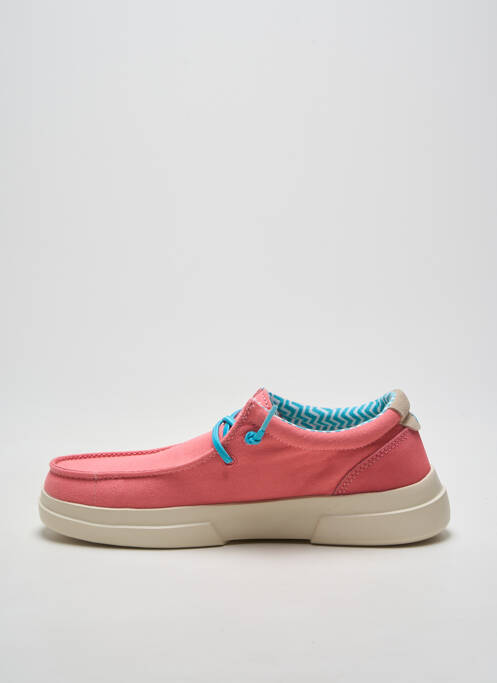 Adidași închidere elastică toc plat până la 3 cm roz PITAS femme