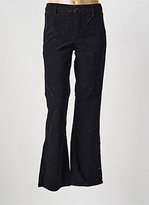 Pantalon evazat elasticitate mărime normală negru HAPPY femeie