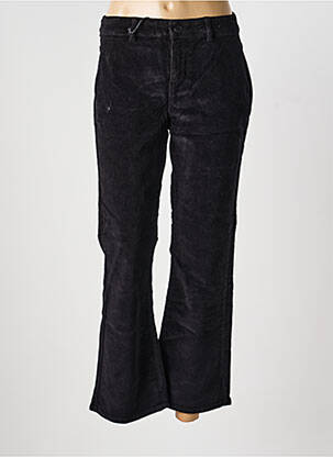 Pantalon evazat elasticitate mărime normală negru HAPPY femeie