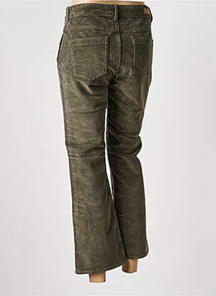 Pantalon 7/8 elasticitate mărime normală verde HAPPY femeie