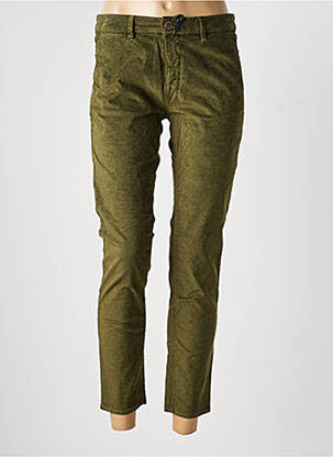 Pantalon 7/8 elasticitate mărime normală verde FIVE femeie