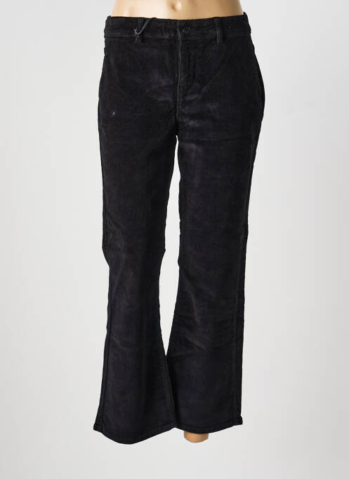 Pantalon evazat elasticitate mărime normală negru HAPPY femme