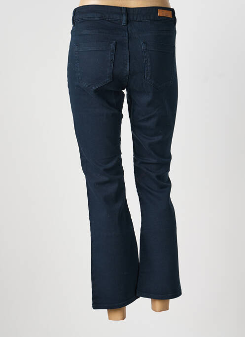 Pantalon 7/8 elasticitate mărime normală albastru HAPPY femme