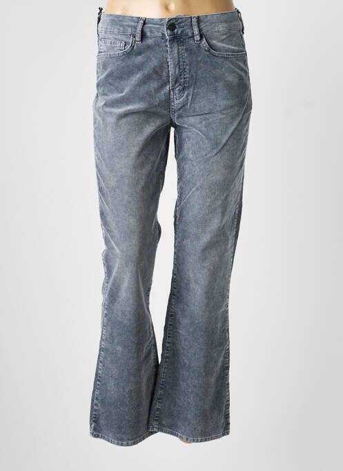 Pantalon drept elasticitate mărime normală gri FIVE femme