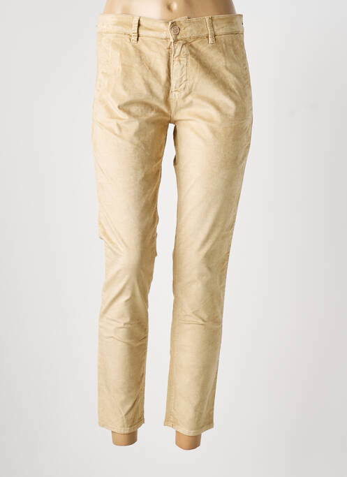 Pantalon 7/8 elasticitate mărime normală bej FIVE femme