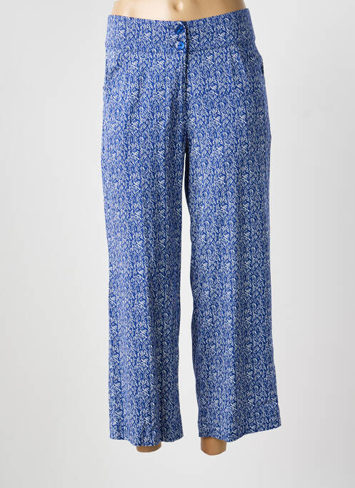 Pantalon 7/8 elasticitate mărime normală albastru ZILCH femme