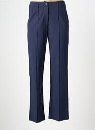 Pantalon chino țesătură poplin mărime normală albastru ZILCH femme