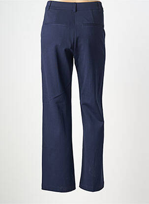 Pantalon chino țesătură poplin mărime normală albastru ZILCH femeie