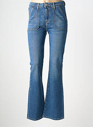 Blugi bootcut mărime normală mărime normală albastru DENIM STUDIO femeie