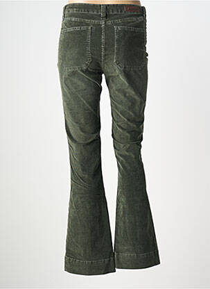 Pantalon evazat mărime normală mărime normală verde DENIM STUDIO femeie