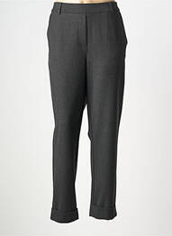 Pantalon slim talie elastică mărime normală gri YAYA femeie