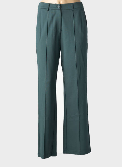 Pantalon chino țesătură poplin mărime normală verde ZILCH femme