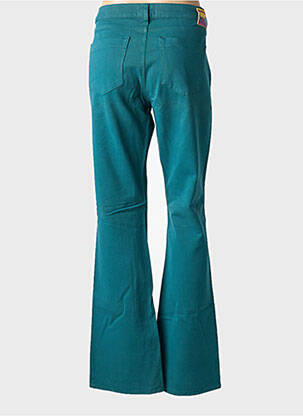 Pantalon evazat elasticitate mărime normală verde HAPPY femeie