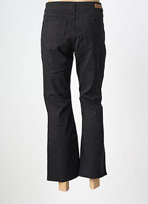Pantalon 7/8 elasticitate mărime normală negru HAPPY femeie