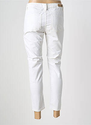Pantalon 7/8 elasticitate mărime normală alb DENIM STUDIO femeie