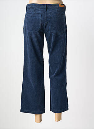 Pantalon 7/8 elasticitate mărime normală albastru HAPPY femeie
