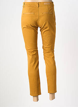 Pantalon 7/8 elasticitate mărime normală portocalie HAPPY femeie