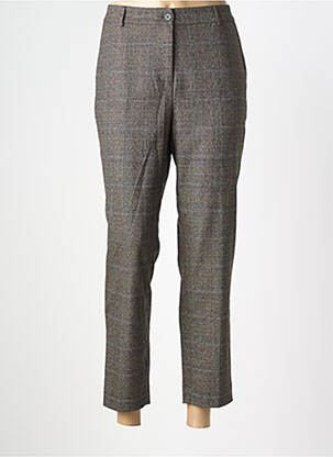 Pantalon 7/8 elasticitate mărime normală gri HANA SAN femeie