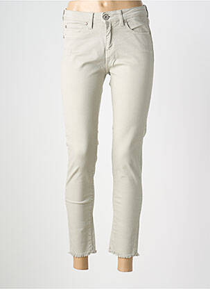 Pantalon 7/8 elasticitate mărime normală gri DENIM STUDIO femeie